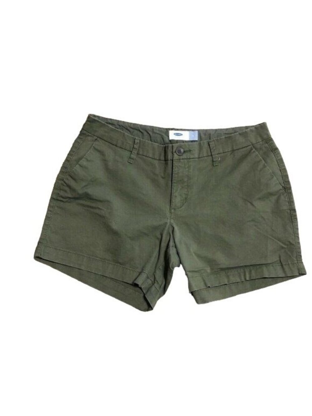 Old Navy Green Everyday Chino Short -Women SZ 4 Summer Casual Outdoor Classic